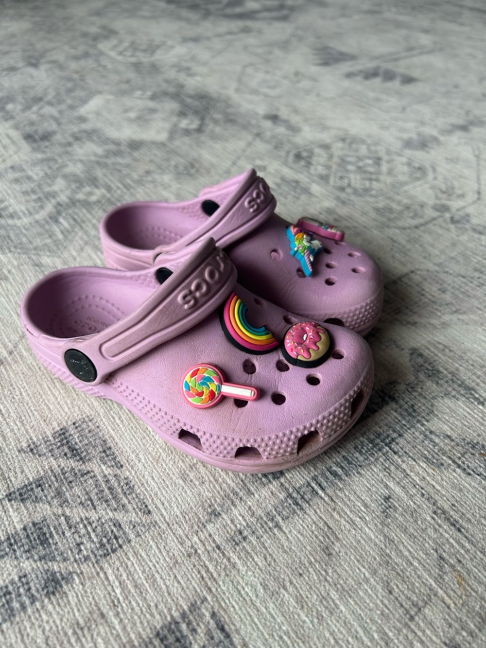 Toddler girl crocs size C8